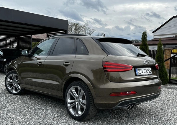 Audi Q3 cena 82900 przebieg: 184000, rok produkcji 2014 z Połaniec małe 497